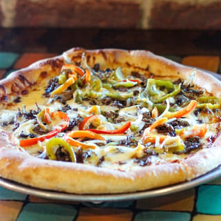 Cheesesteak Pizza